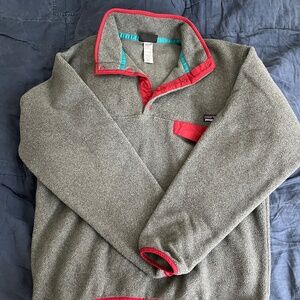 Patagonia Synchilla Snap-T® Fleece Pullover in Grey